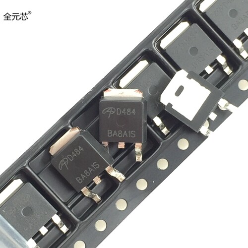 D484 场效应管 MOS管 贴片三极管TO252封装 25A 30V N沟道 AOD484