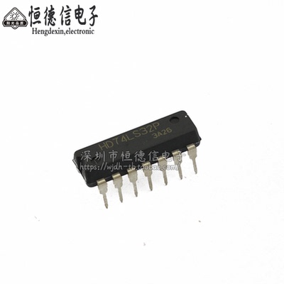 HD74LS32P DIP-14直插 原装进口 四2输入端或门 SN74LS32N