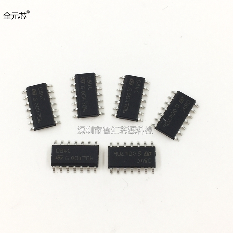 084C 芯片 丝印 SOP14封装 贴片十四脚 四路运算放大器 TL084CDT