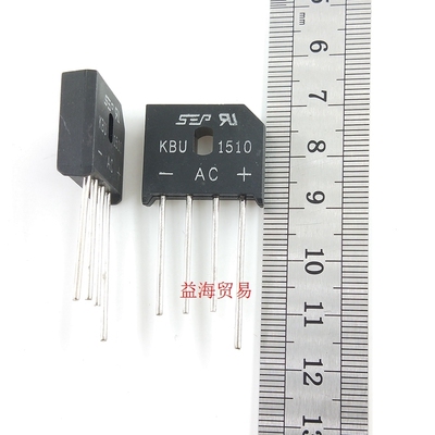 KBU1510 桥堆 15A 1000V 全新原装 电磁炉整流桥 扁桥 桥式整流器