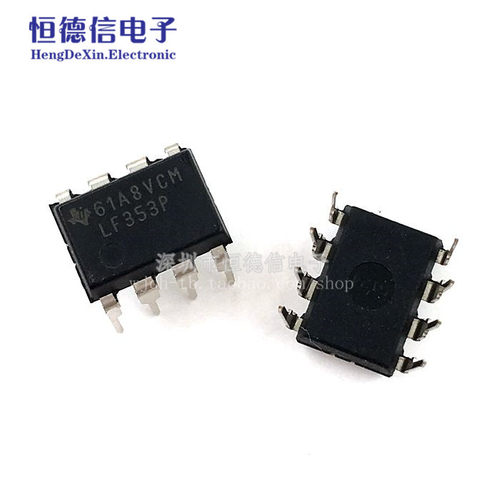 全新原装 直插 LF353P 芯片 双运算放大器 JFET DIP-8