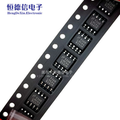 贴片 LMC6482AIM 芯片 双运算放大器 CMOS SOP-8