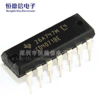 CD4071BE ( HEF4071BP ) DIP-14 原装进口 全新正品