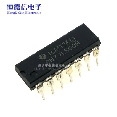 逻辑栅极/逆变器 HD74LS00P SN74LS00N 与非门电路DIP-14直插