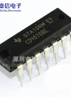 全新 CD4070 CD4070BE HCF4070 CD4070BD DIP14