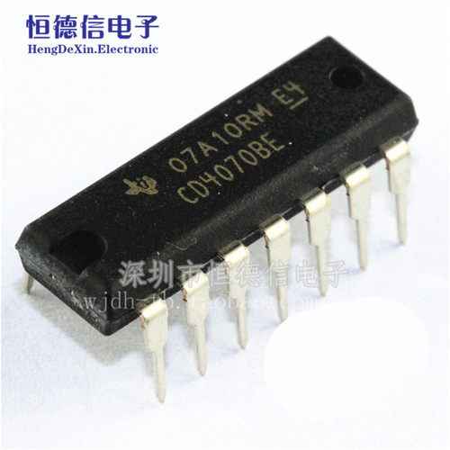 全新 CD4070 CD4070BE HCF4070 CD4070BD DIP14