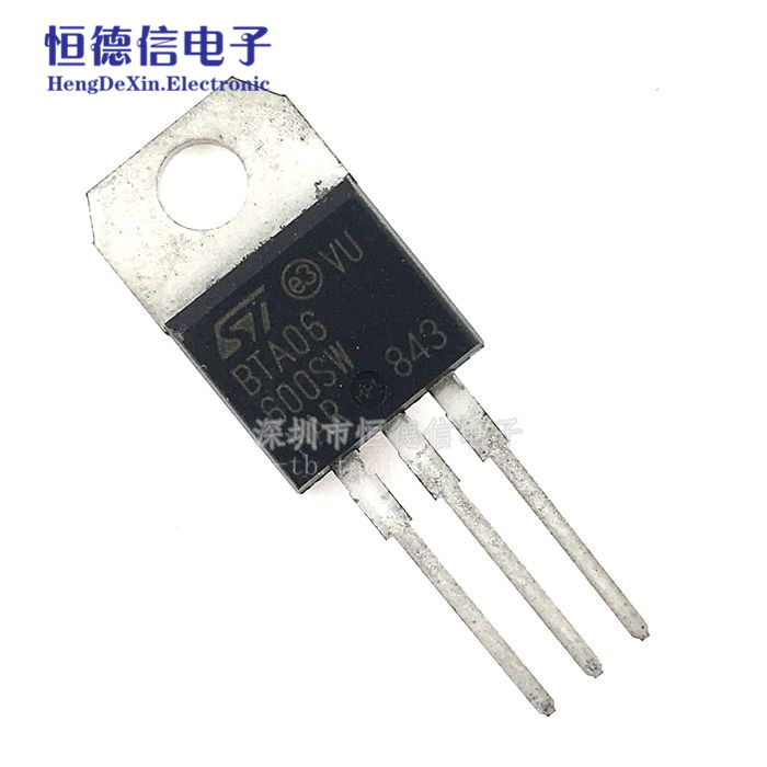 进口 BTA06-600SWRG 双向可控硅 TO-220 全新原装质量 直接拍下