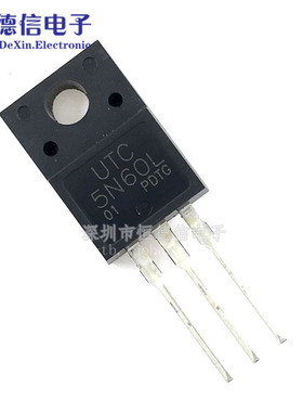 UTC5N60L 5N60L TO-220F 600V 5A 【进口全新原装】场效应MOS管