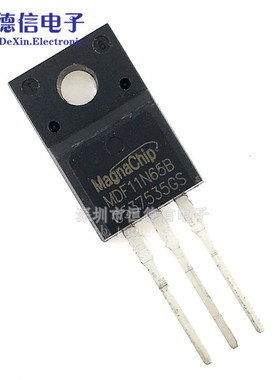 MDF11N65B 11A 650V MOS管 场效应管 MDF11N65BTH   TO-220F塑封