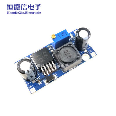 A122 LM2596S-ADJ DCDC降压电源模块3A可调稳压24V转12V 5V 3V带