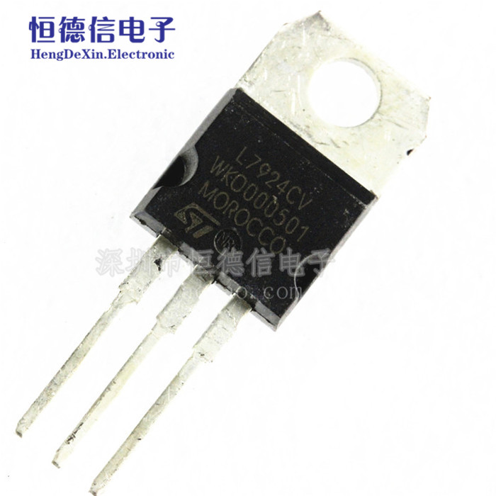 全新 L7924CV LM7924 三端稳压/稳压器 -24V TO-220
