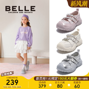 女童玛丽珍鞋 儿童运动鞋 秋季 小女孩公主鞋 休闲中大童 新款 百丽童鞋
