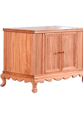 天纵缅甸花梨全独清上云烟柜