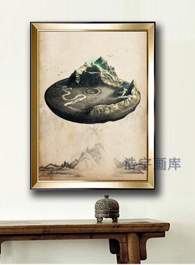 镇宅风水周易罗盘书房卧室八卦图
