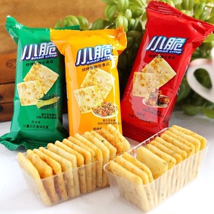 泡吧薯片非油炸食品网红休闲日常追剧小零食一整箱饼干独立小包装