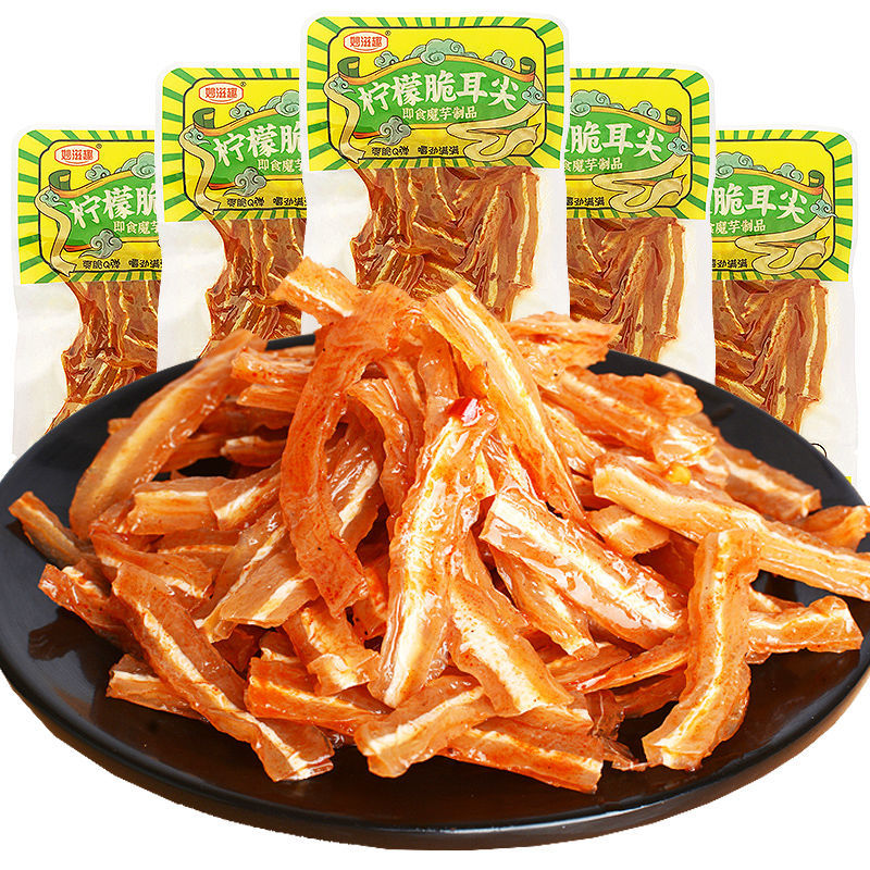 妙滋趣柠檬脆耳尖即食魔芋