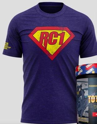 REDCON1超人联名训练短袖现货秒发XL