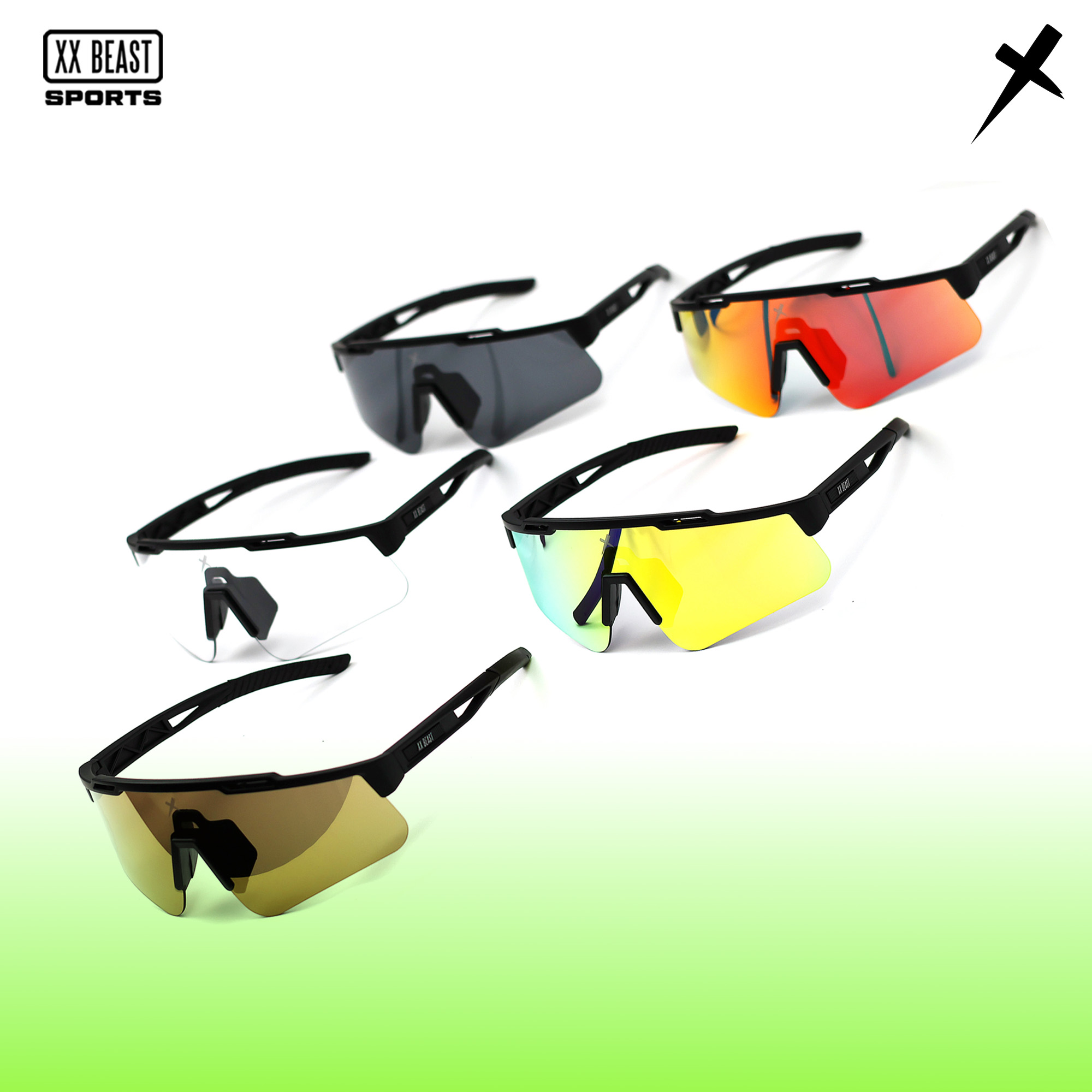XXBEAST橄榄球训练运动户外墨镜