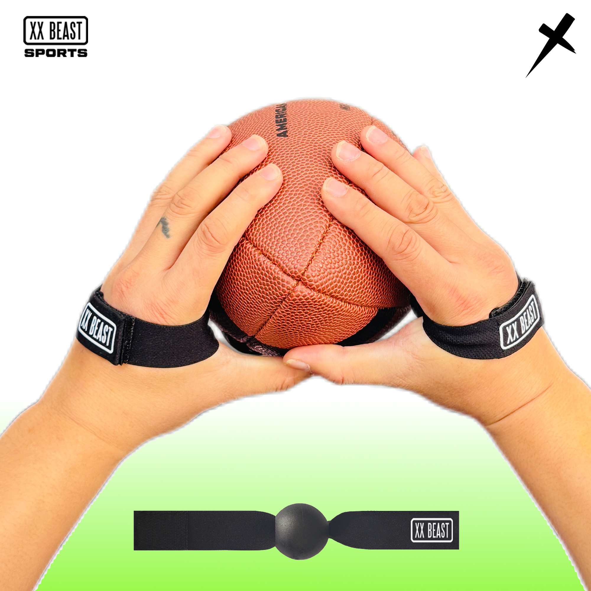 橄榄球训练带辅助接球带腰旗橄