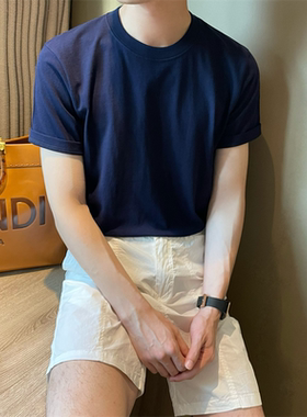原创设计短袖休闲纯棉男t恤