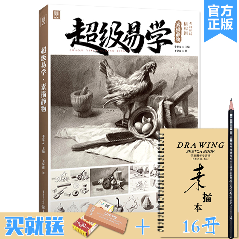超级易学素描静物敲门砖王贤南