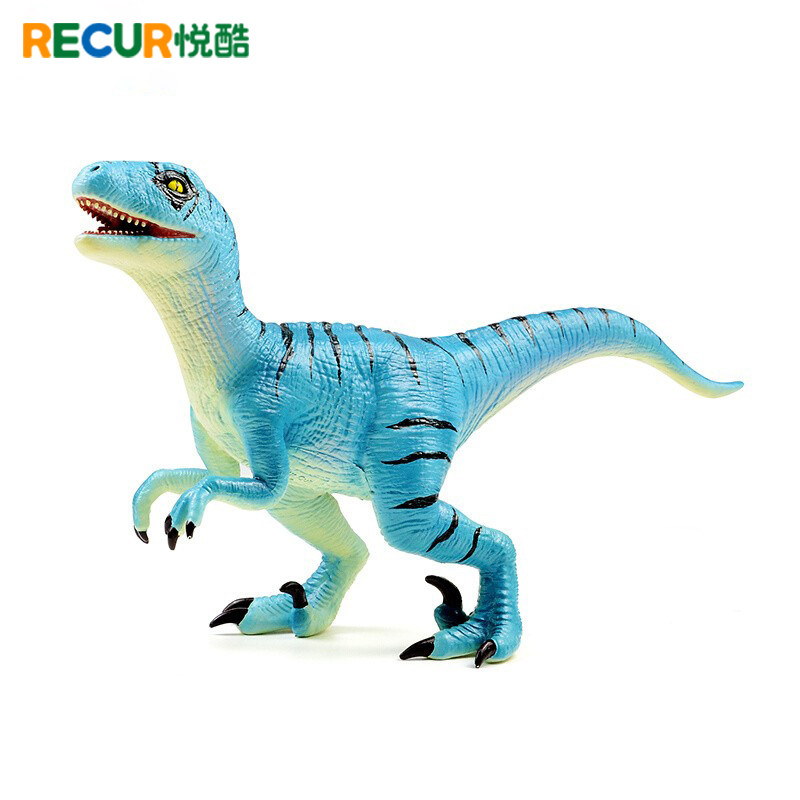 Recur悦酷【幼年迅猛龙】恐龙玩具儿童仿真动物模型男孩女孩礼物