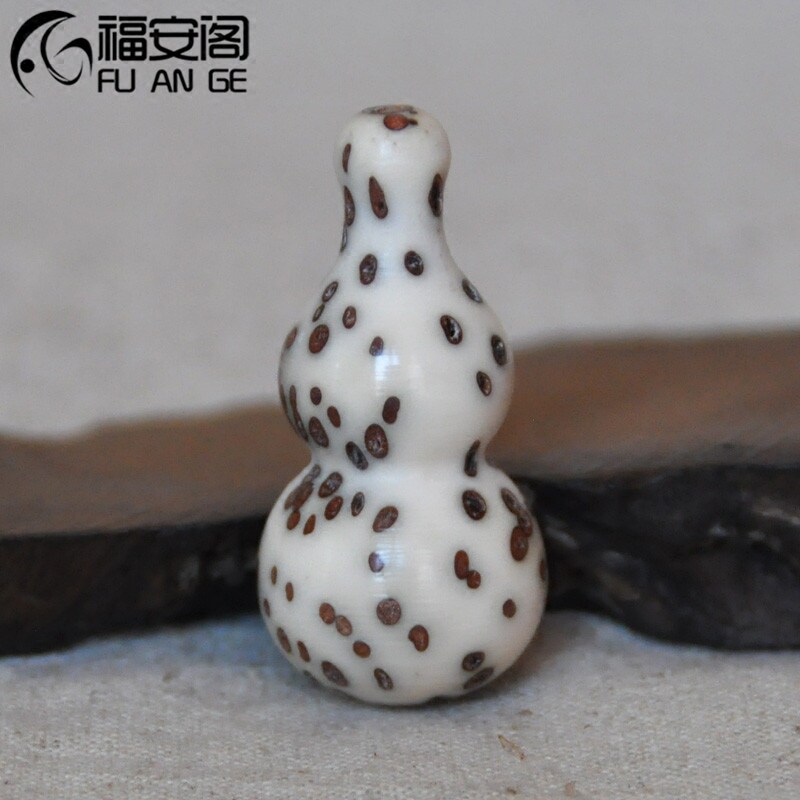 福安阁 DIY千佛眼菩提子小葫芦吊坠手把件挂坠佛珠手链配件/个
