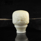 福安阁 象牙果菩提子一体佛头三通佛塔瑞兽佛珠手链配饰配件