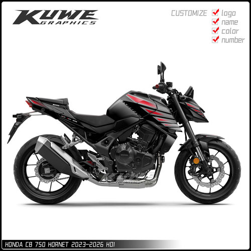 适用于本田HONDA CB 750 HORNET 2023-2026贴纸版画贴花贴画定制
