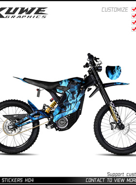 适用于79 bike 摩托车贴花贴纸贴画版画车贴定制