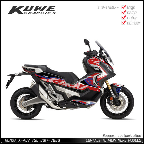 适用于HONDAX-ADV750贴画版画