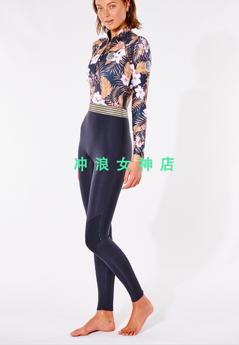 RIP CURL 2mm冲浪防寒服湿衣潜水服浮潜全身防晒冬女surf wetsuit