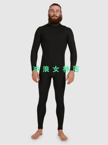 Quiksilver3mm4mm全身冲浪防寒服潜水服湿衣男Fullsuit Everyday