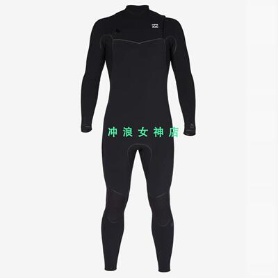 推荐Billabong3/2mm4/3mm冲浪防寒服潜水服湿衣冬男 SURF WETSUIT