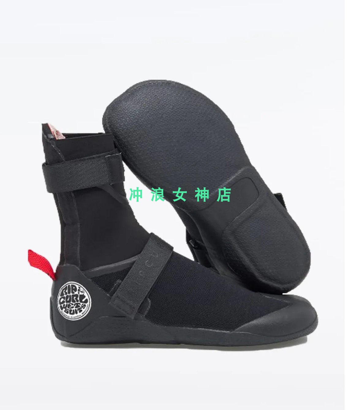 Rip curl5mm冲浪靴潜水鞋防寒保暖防滑礁石鞋男女款surf Booties