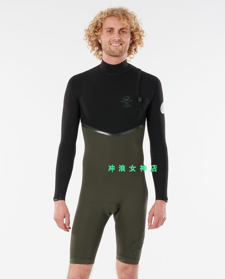 Rip Curl2mm长袖连体冲浪防寒服潜水衣湿衣浮潜防水男wetsuit man
