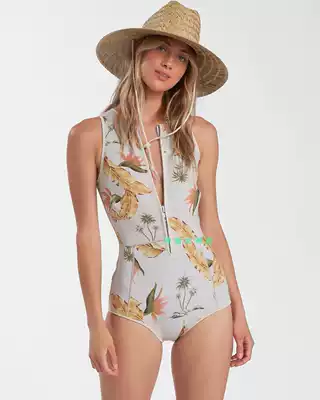Spot new Billabong 1mm half-body surfing vest, wetsuit, jumpsuit, spring swimming, anti-wear women