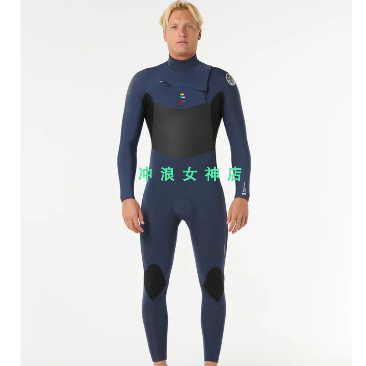 Rip Curl3/2mm冲浪防寒服全身潜水服湿衣冬男Dawn Patrol Wetsuit