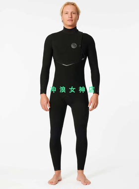 E7Rip Curl3mm4mm防寒服全身冲浪潜水服湿衣男Flashbomb Surfsuit