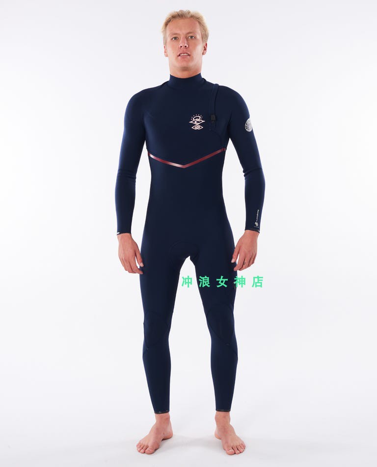 RIP CURL3/2mm冲浪防寒衣湿衣潜水衣尾波保暖浮潜防寒冬季全身男