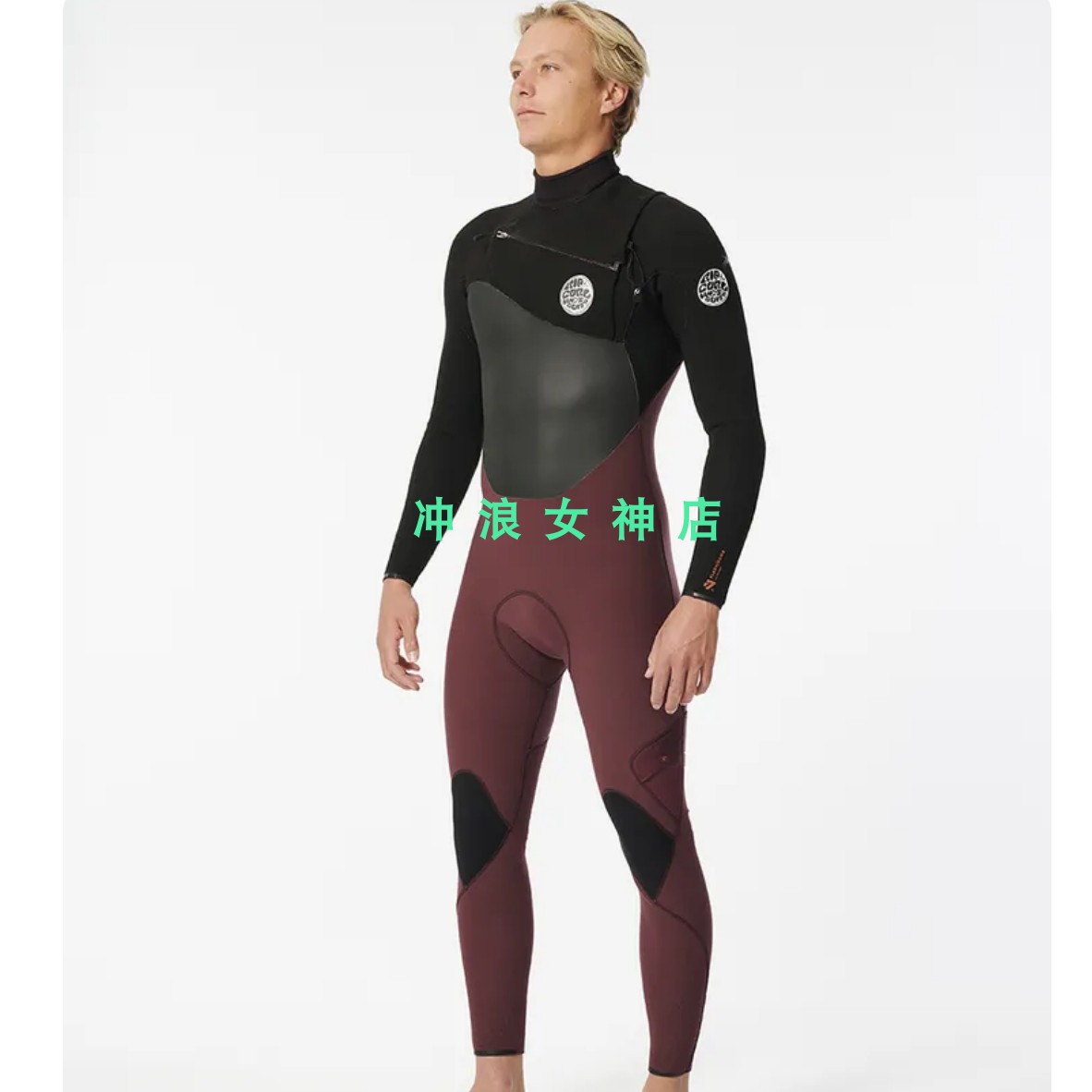 Rip Curl3mm冲浪防寒服全身潜水服湿衣防晒衣男Flashbomb wetsuit