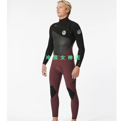 Rip Curl3mm冲浪防寒服全身潜水服湿衣防晒衣男Flashbomb wetsuit