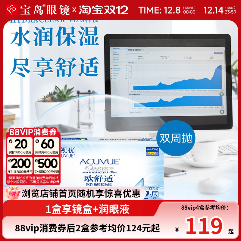 硅水凝胶  可用于连续佩戴