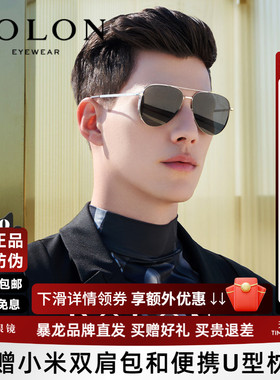 BOLON暴龙眼镜太阳镜经典飞行员偏光开车墨镜男潮官方正品BL8098