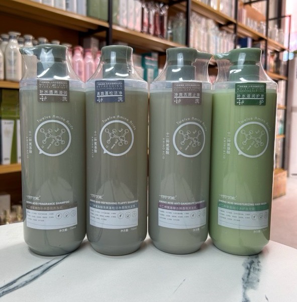 卡芬优能十二种氨基酸净爽去屑止痒洗发水护发素润发护发膜蓬松洗