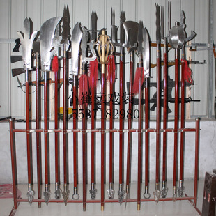 十八般兵器摆件展示武术奇门兵器冷兵器大兵器影视道具仿古兵器