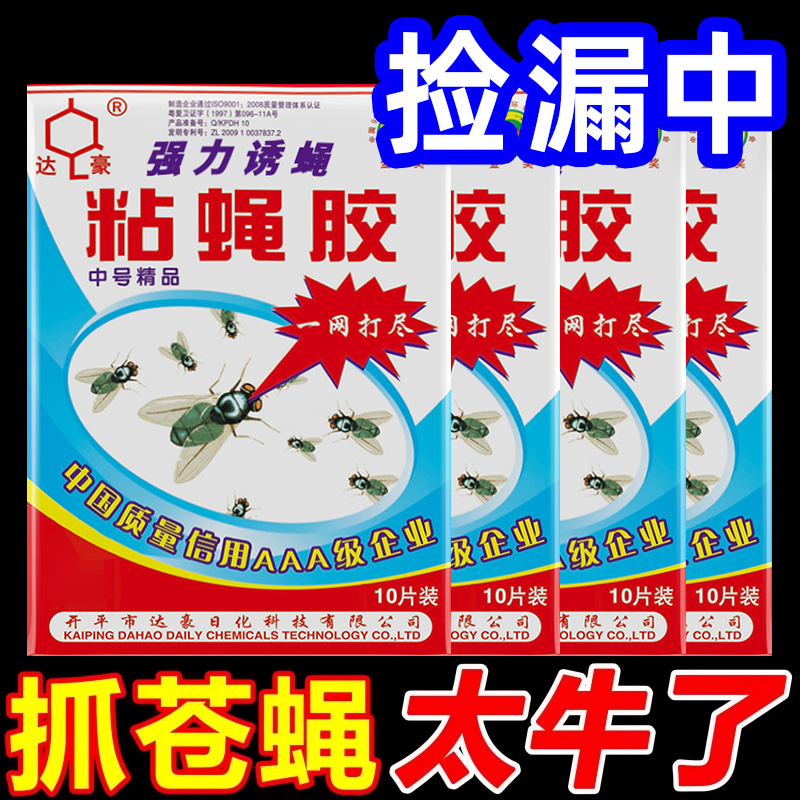 加大强力家用灭苍蝇蚊子粘蝇纸粘