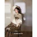 贝妍珊瑚绒睡衣女冬季 加厚保暖法兰绒家居服可爱减龄少女加绒套装