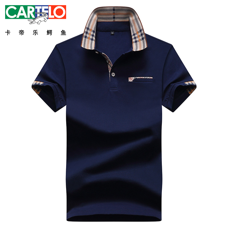 CARTELO/¿¨µÛÀÖöùÓã2018ÏÄװпîÄÐ×°ÐÝÏжÌÐäpoloÉÀÐÞÉí·ÁìtÐô