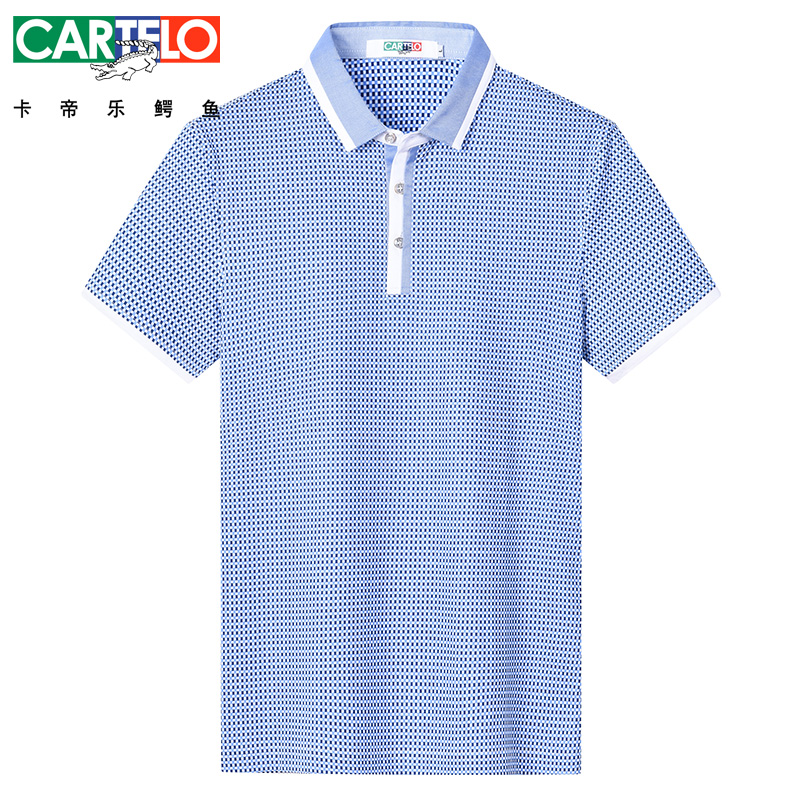 CARTELO/¿¨µÛÀÖöùÓã2018Ïļ¾Ð¿îÉÌÎñÐÝÏиñ×ÓË¿¹âÃÞ´¿ÃÞpoloÉÀÄÐ